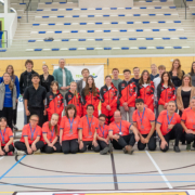 Groepsfoto huldiging topsporters 2024 Medemblik